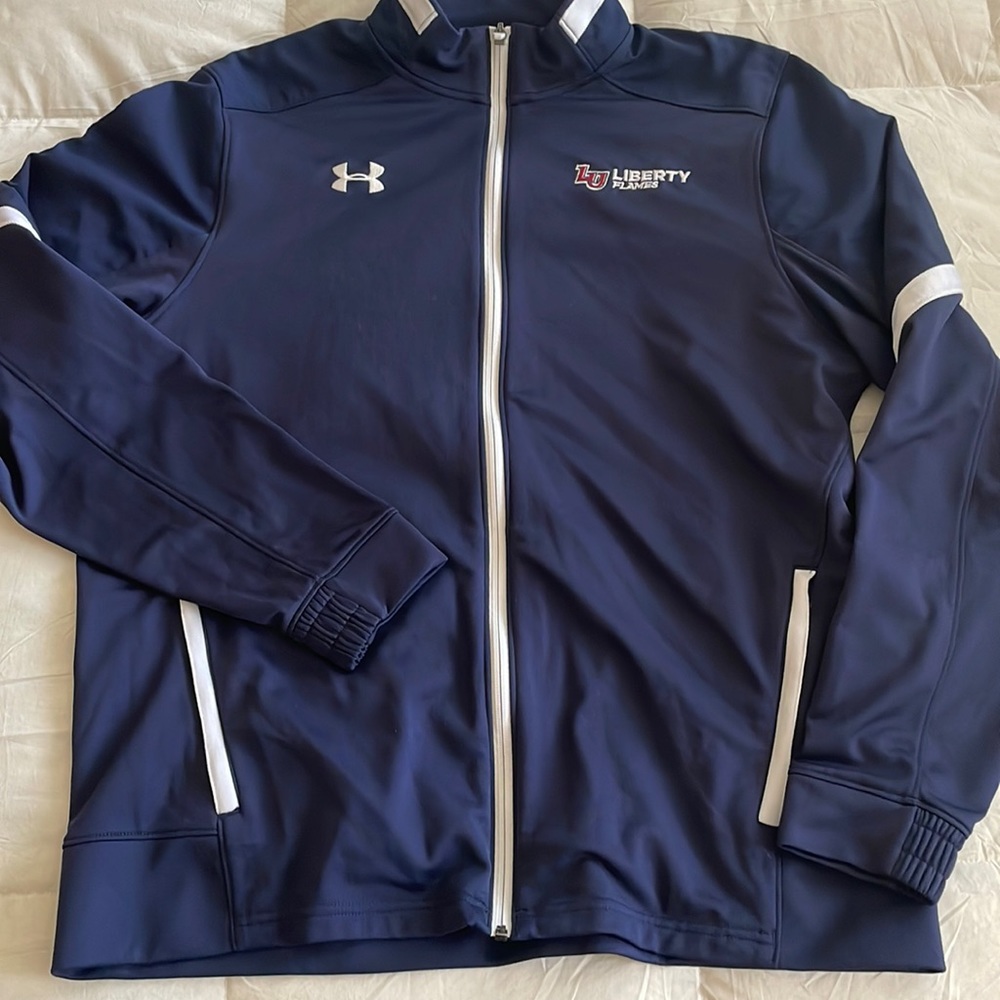 Under Armour Men’s Liberty University LU Full Zip Sweatshirt Large